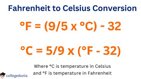 fahrenheit to oc.